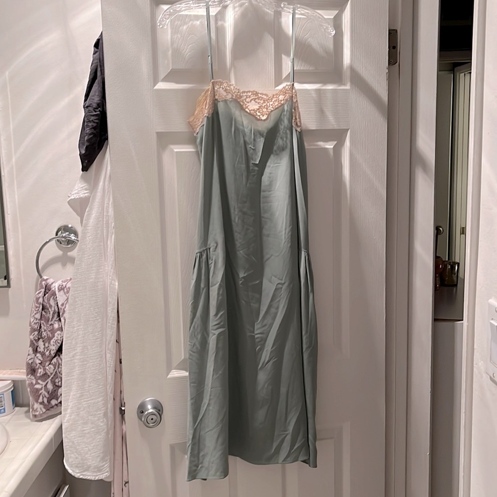 Mes Demoiselles Silk Slip Dress Size 8